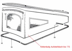 Faltenbalg T2 231070703G